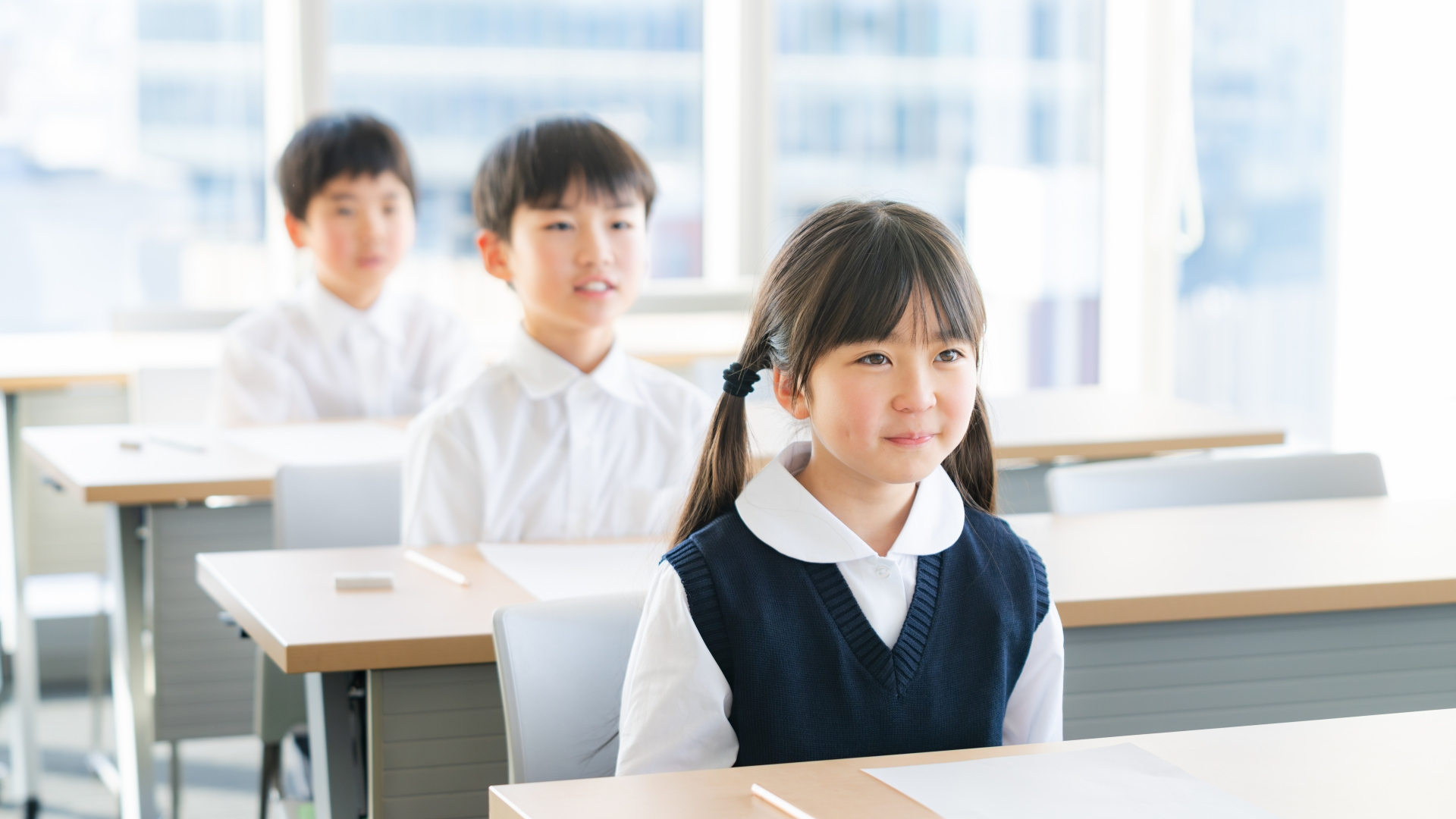新中学生　教室